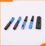 Free Shipping single-mode fiber optic SC UPC Fast connector FTTH SC UPC Quick connector Fiber Optic Fast adapter Straight tail