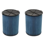2X Filter For Ridgid VF5000 Vacuum Cleaner 3-Layer Pleated Paper Wet/Dry Vacuum Filter Vacuum Cleaner Parts