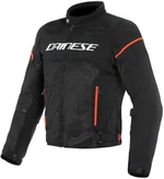 Dainese Air Frame D1 Tex Black/White/Fluo Red 50 Textildzseki