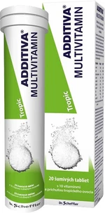 Additiva multivitamin TROPIC 20 šumivých tablet