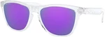 Oakley Frogskins 9013H755 Polished Clear/Prizm Violet M Lifestyle Brillen