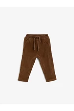 Koton Baby Boy Camel Hair Sweatpants