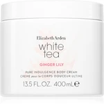 Elizabeth Arden White Tea Ginger Lily tělový krém pro ženy 400 ml
