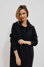 Oversize mikinové šaty