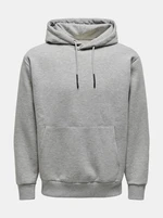 Grey Men's Hoodie ONLY & SONS Ceres - Men
