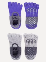 Yoclub Unisex's Socks For Yoga 2-Pack SKS-0017U-AA2A