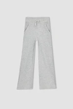 DEFACTO Girls Ribbed Camisole Wide Leg Sweatpants