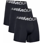 Boxerky Under Armour Charged Cotton 6in 3ks  M  Black