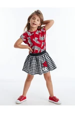 Mushi Zebra Plaid Girl Dress