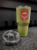 Termo hrnček Tumbler 20 oz Big Frig® / 601. skupina špeciálnych síl (Farba: Olive Green )