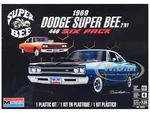 Level 4 Model Kit 1969 Dodge Super Bee 2-in-1 Kit 1/24 Scale Model by Revell