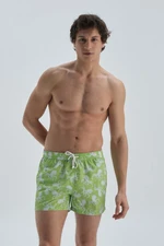 Dagi Green Micro Short Octopus Des. Shorts