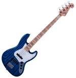 SX SJB75 Trans Blue Elektrická basgitara