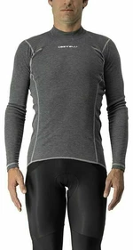 Castelli Flanders Warm Long Sleeve Gray M Cyklodres/ tričko