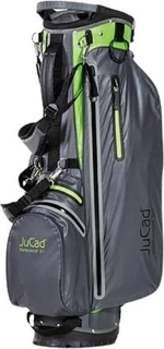 Jucad Waterproof 2 in 1 Grey/Green Borsa da golf Stand Bag