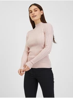 Orsay Jasnoróżowy sweter damski - Kobieta