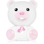 Chicco Dreamlight Bear nočné svetlo s melódiou Pink 0 m+ 1 ks