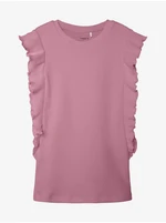 Pink Girl T-Shirt name it Heniz - Girls