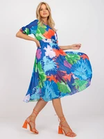 Dress blue Och Bella BI-1441.blue