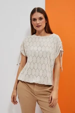 Moodo Women's T-shirt - light beige