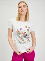 White Women's T-Shirt ORSAY - Women