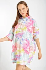 Bigdart 4125 Oversized Sweat Dress - Powder