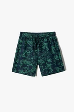 Koton Floral Printed Shorts with Tie Waist
