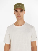 Khaki pánská kšiltovka Tommy Hilfiger - Pánské