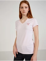 Light pink women's T-shirt Guess - Women