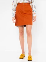 Orange skirt CAMAIEU - Ladies