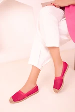 Soho Women's Fuchsia Flat Shoes 18252