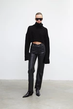 VATKALI Black leather pants - Premium edition