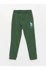 LC Waikiki Boy's Jogger Sweatpants with Printed Elastic Waist