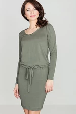Lenitif Woman's Dress K334 Olive