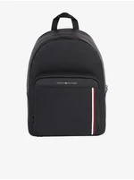 Černý pánský batoh Tommy Hilfiger Pique Backpack - Pánské