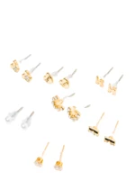 Gold earrings Yups dbi0440. R06