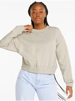 Beige Womens Sweatshirt Puma - Women