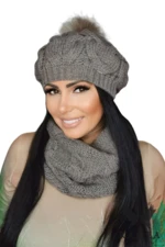 Set da donna Kamea Kamea_Set_Hat&Chimney_K.22.202.19_Khaki