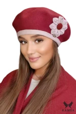 Berretto da donna Kamea Kamea_Beret_K.22.013.15_Claret