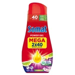 SOMAT All-in-1 Gél do umývačky Lemon & Lime 2 x 720 ml 80 dávok