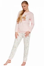 Cornette Kids Girl 977/164 Fall 86-128 Dívčí pyžamo 86-92 růžová