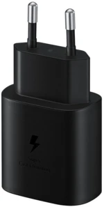 Cestovní nabíječka Samsung Quickcharge EP-TA800XBE 25W černá