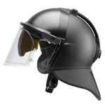 Protiúderová přilba s rychloupínáním na masku / laserová ochrana P100N LPA Schuberth® (Barva: Černá)