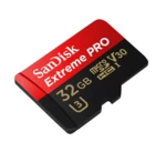 Paměťová karta SanDisk Extreme Pro 32GB, microSDHC, UHS-I, class 10 s adaptérem