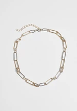 Necklace - gold and silver colors