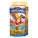 Ravensburger Disney Lorcana TCG: Into the Inklands Starter Deck - Ruby and Sapphire
