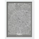 Plakat w ramie 40x55 cm Paris – Wallity