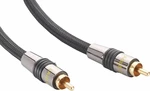 Eagle Cable Deluxe II Coaxial 1,5 m Fekete Hi-Fi Koaxiális kábel