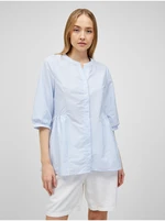 Light blue striped blouse ONLY Gale - Women