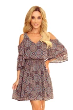 Airy dress with oriental Numoco pattern